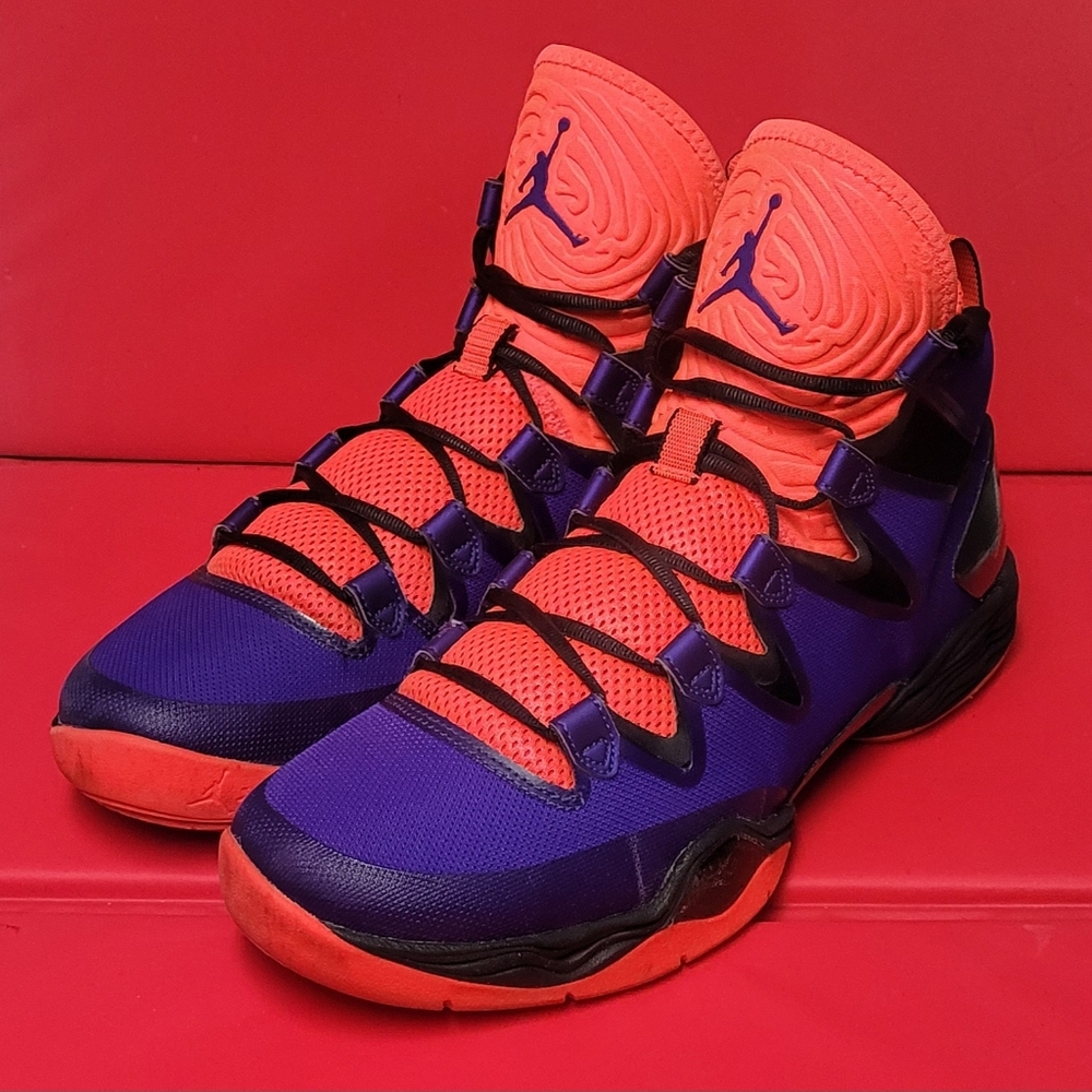 Rare Jordan 28 SE Raptors Basketball Shoes #616345-523 size 12